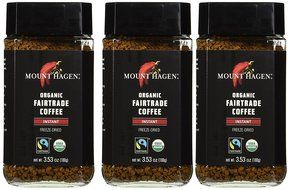 Mount Hagen: Organic Caf&eacute; Freeze Dried Instant Coffee (3 X 3.53 Oz)