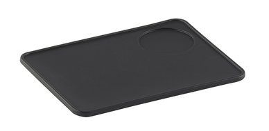 Espresso Tamping Mat, Coffee Packing Mat 6"x8" Silicone food grade black, Tamper rest