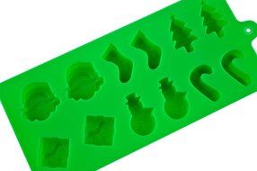 BlueTop(TM) Silicone Christmas Tree and Socks Shape Cake Bread Mold and Baking Pan Tray DIY Mould N3