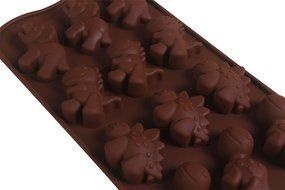 BlueTop(TM) Silicone Christmas Tree and Socks Shape Cake Bread Mold and Baking Pan Tray DIY Mould N4