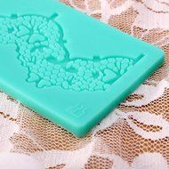 "dipshop Lace Silicone Fondant Mold Cake Decorating Mould Gumpaste Sugarpaste Mold FDA LFGB 959539" shopping N4