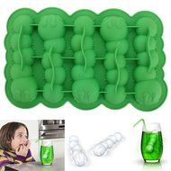 Water &amp; Wood Caterpillar Chocolate Mold Mould Maker Cake Ice Tray Jelly Party Freeze Silicone