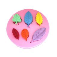 Yunko 6 Leaf Shape 3d Chocolate DIY Sugarcraft Decorating