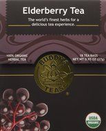 Elderberry Tea - Organic Herbs - 18 Bleach Free Tea Bags