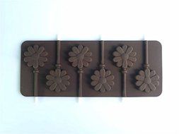 Silicone Lollipops Mold Cake Mold Baking Chocolate Ice Lattice Bakeware Mold