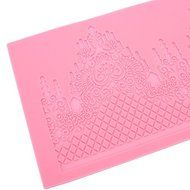 "Classical Crown Lace Silicone Mold Wedding Cake Fondant Mould" shopping N9