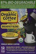 The Organic Coffee Co. OneCup, Gorilla Decaf, 36 Single Serve Coffees N6