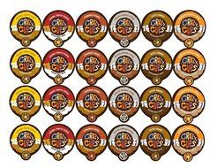 Crazy Cups Coffee Flavor Lovers Single Serve Cups Variety Pack Sampler for the K&nbsp;Cup&nbsp;Brewer, 24 count
