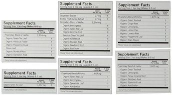 Yogi Tea Green Tea 6 Flavor Variety Pack (Pack of 6)