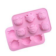 1pcs Hot Sell 6 Sheep Cake Silicone Mold,chocolate Mold Ice Mould, Baking Tool Family Food Decorating Diy