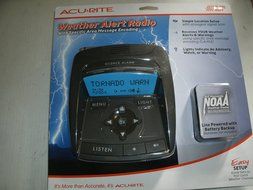 Acu-Rite My Backyard Weather Alert Radio