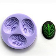 Longzang mini Bone F0076 Fondant Mold Silicone Sugar mini mold Craft Molds DIY Cake Decorating