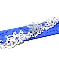 Shailee Edging Silicone Lace Mat by Crystal Candy