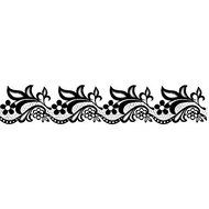 Shailee Edging Silicone Lace Mat by Crystal Candy N2