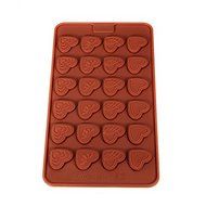 Heart Shape Silicone Fondant Cake Decorating Mold Chocolate Soap Mold
