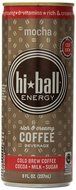 Hiball Energy Cold Brew Coffee Beverage, Mocha, 12 Count N2