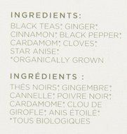 Tazo Organic Chai - 149904, Black Tea-24 Tea Bags-2.3oz/65g N4