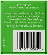 Triple Leaf Tea, Decaf Green Tea, 20 Tea Bags (Pack of 6) N4