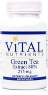 Vital Nutrients - Green Tea Extract 275 mg - Potent Antioxidant &amp; Immune Enhancer - 120 Capsules N5