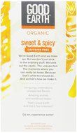 Good Earth Organic Sweet &amp; Spicy Caffeine Free Herbal Tea, 18 Tea Bags (Pack of 6) N2