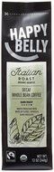 Happy Belly French Roast Organic Fairtrade Coffee, Dark Roast, Whole Bean, 12 ounce N6