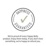 Happy Belly French Roast Organic Fairtrade Coffee, Dark Roast, Whole Bean, 12 ounce N8
