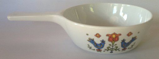 Corning Ware Country Festival P-81-B Saucepan / Skillet 1 Pint
