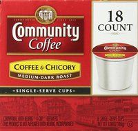 Community Coffee and Chicory Single-Serve Coffee, 18 Count N6
