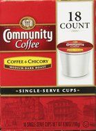 Community Coffee and Chicory Single-Serve Coffee, 18 Count N7