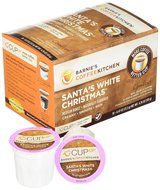 Barnie's CoffeeKitchen Santa's White Christmas Cup Up Single Serve, 10 Count N2