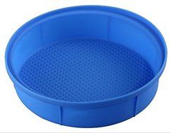 Ppmart 7.5&rdquo; Silicone Cake Mold (Blue)