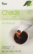 Sayan Siberian Chaga Mushroom Tea - Exclusive blend of Raw + Extract, Wild Harvested Herbal Supplement and Natural...
