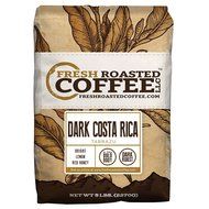 Dark Costa Rica Tarrazu, Whole Bean, Fresh Roasted Coffee LLC. (2 lb.) N2