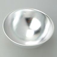 Great Value ZD67 DIY Tool Practical Ball Shaped / Half Round Metal Cake Mold Silver N2