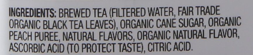 Honest Tea (Organic Peach Tea, 59-Ounce Bottle) N4