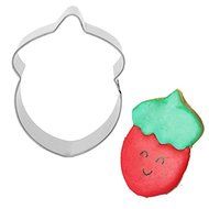 Strawberry Fruit Stainless Steel Cookie Cutter Cake Mold Baking Tool shopping N2