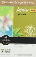 The Coffee Bean and Tea Leaf Jasmine Green Tea K-Cup Pack, for Keurig 2.0, 16 Count, Net Wt 1.9 oz N2