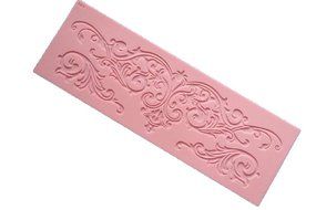 Longzang Silicone Lace Fondant Mold Silicone molds Craft Mould DIY Cake Decorating HY1-187