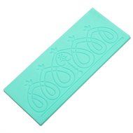 Princess Lace Fondant cake Silicone Mold Baking Mat Sugercraft