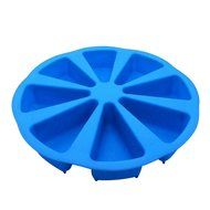 Eronde Food Grade Sofe Silicone DIY Baking Cake Pan Molds(Random Color) N6