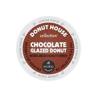 Donut House Collection Coffee, Chocolate Glazed Donut, K-Cup Portion Pack for Keurig K-Cup Brewers (Pack of 48)