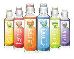 Karma Wellness Water, Passionfruit Green Tea, 18 Ounce (12 Count) N4