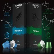 Nespresso Compatible Capsules - Variety Pack (60 Pods) - Fit to All Nespresso Original Line Machine -By Rosso... N4