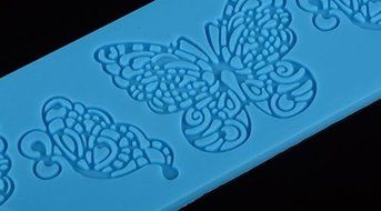 Lariy Sugar Lace Mat DIY Butterfly Silicone Cake Mould Chocolate Baking Tool N4