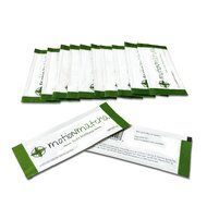 Flavored Matcha Green Tea with Real Fruit in Single Serving To Go Packets - Lightly Sweetened (4 per pouch; 8g... N2