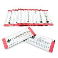 Flavored Matcha Green Tea with Real Fruit in Single Serving To Go Packets - Lightly Sweetened (4 per pouch; 8g... N3