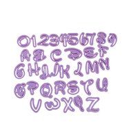 ACE 1 Set English Letter &amp; Number Shape Fondant Mould Special Font Alphabet Cookie Sugar Craft Cake Decorating...