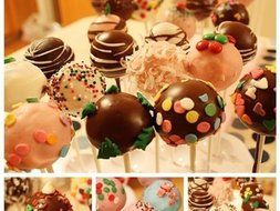 La Tartelette Silicone Cake Mold Cake Pop Mold, Assorted Shapes N5