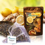 NW Detox Tea 14 Day &ndash; Natural Weight Lose Tea | Iaso Tea | Flat Tummy Tea | 100% Organic Premium Cleansing Tea... N2