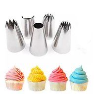 TSK 24-Piece Cake Decorating Tips Kits, TSK Professional Stainless Steel Icing Tip Set Tools Includes 8 pcs Cake... N5